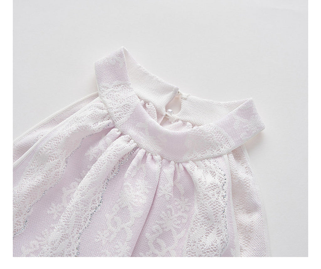 Lilac Mist Lace Halter Knit Co-Ord