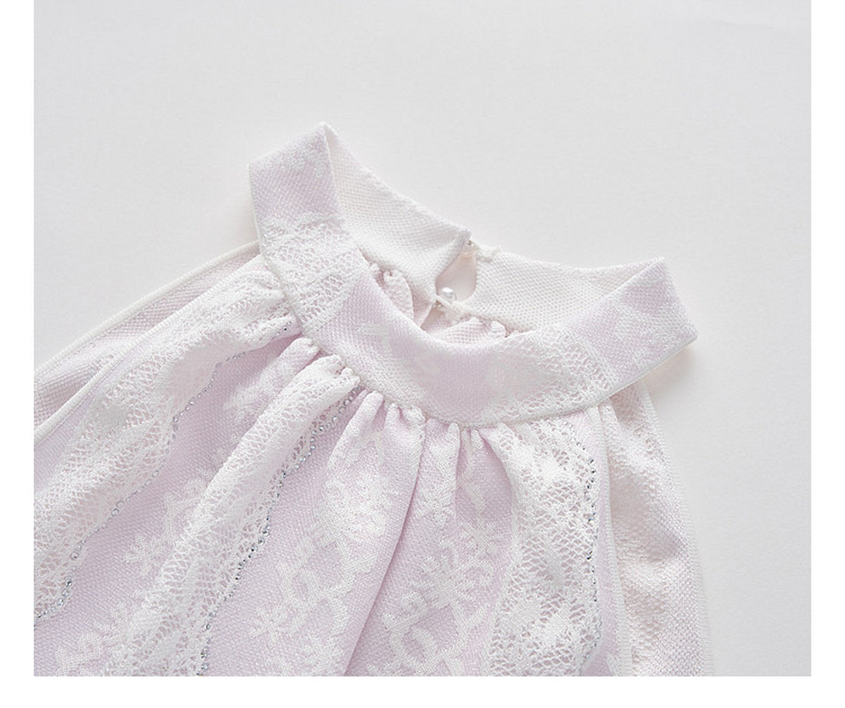 Lilac Mist Lace Halter Knit Co-Ord