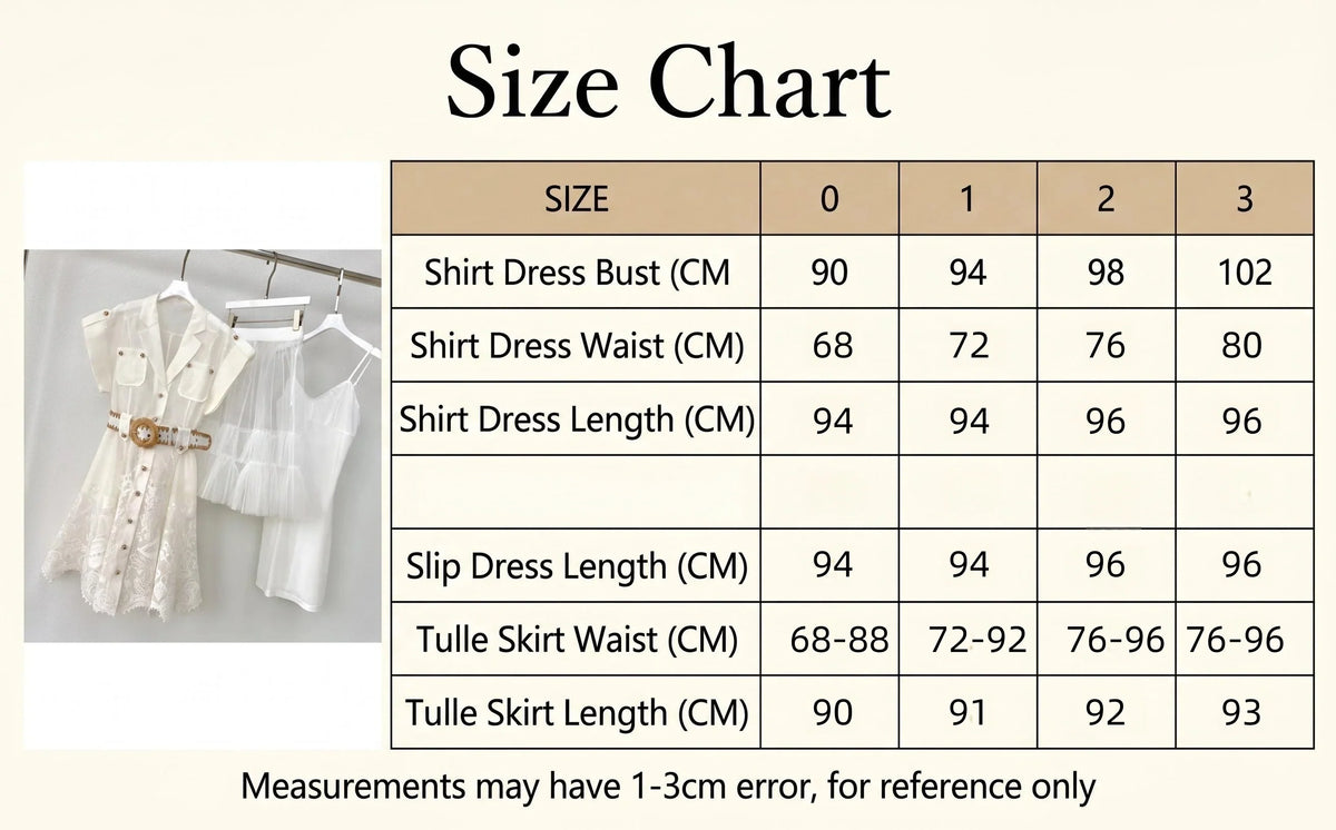 Island Vacation Embroidered Waist-Cinching Lapel Shirt Dress