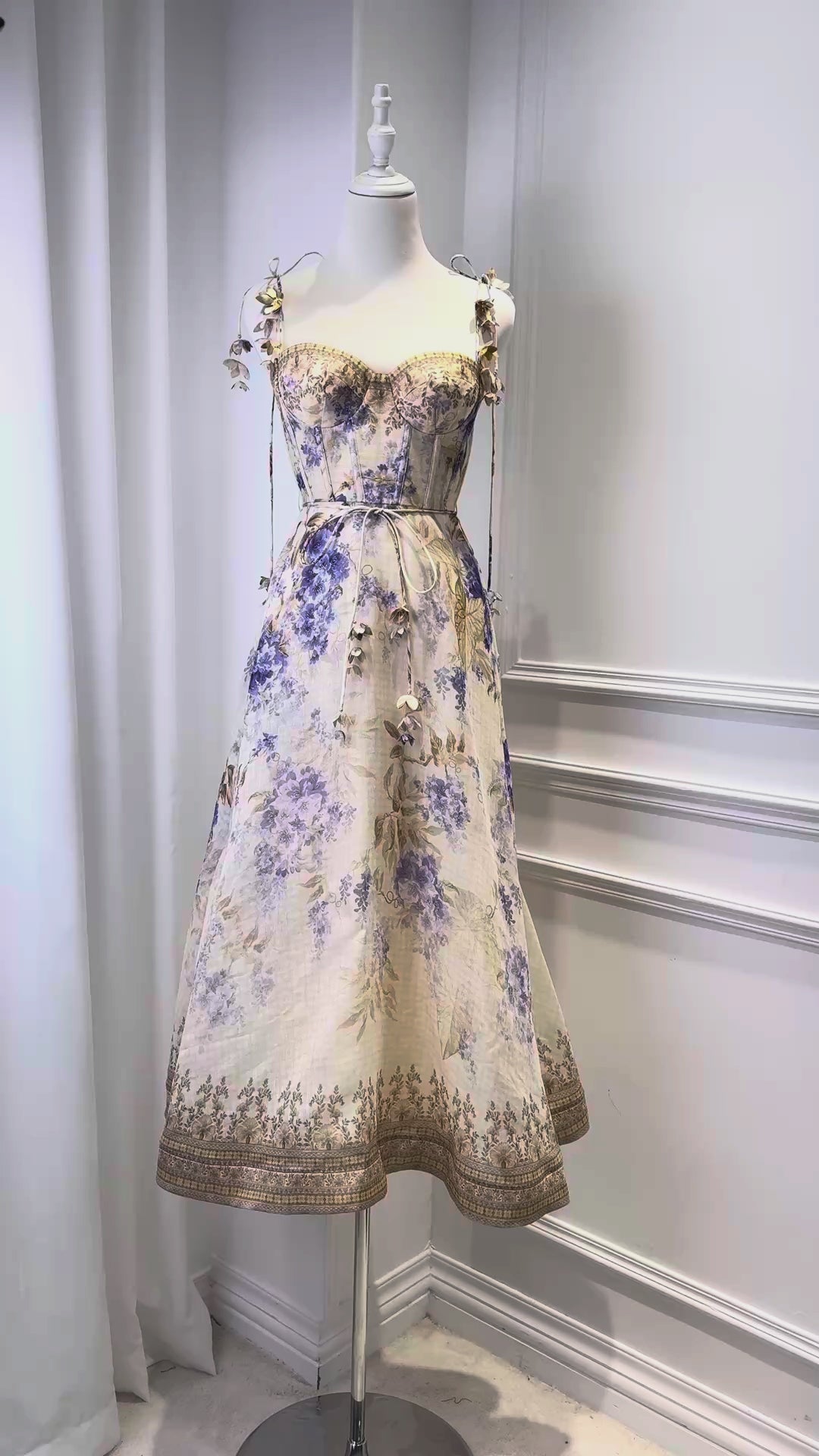 silk and Linen dress