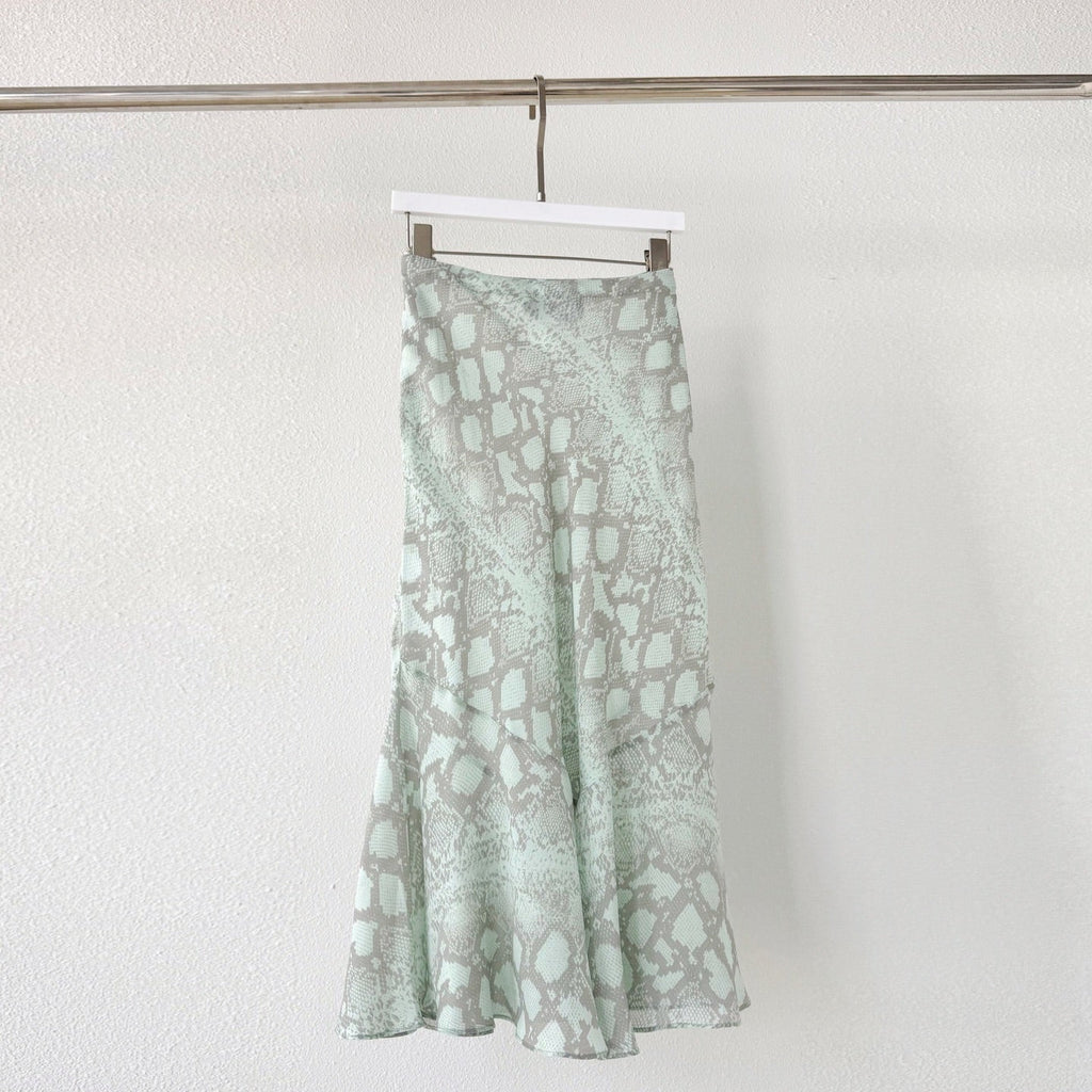 The Carmen Light Blue Caidigan Skirt Two Piece Set