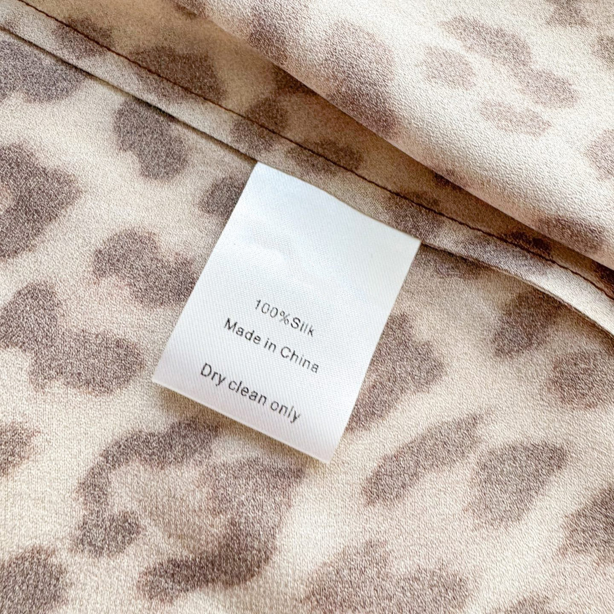 Brown Leopard Print V neck Two Piece Maxi Dress