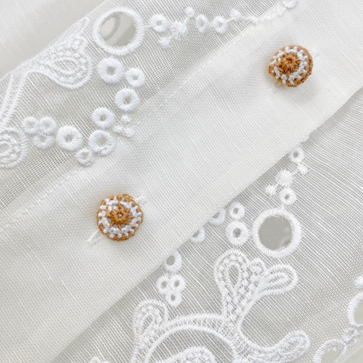 Island Vacation Embroidered Waist-Cinching Lapel Shirt Dress