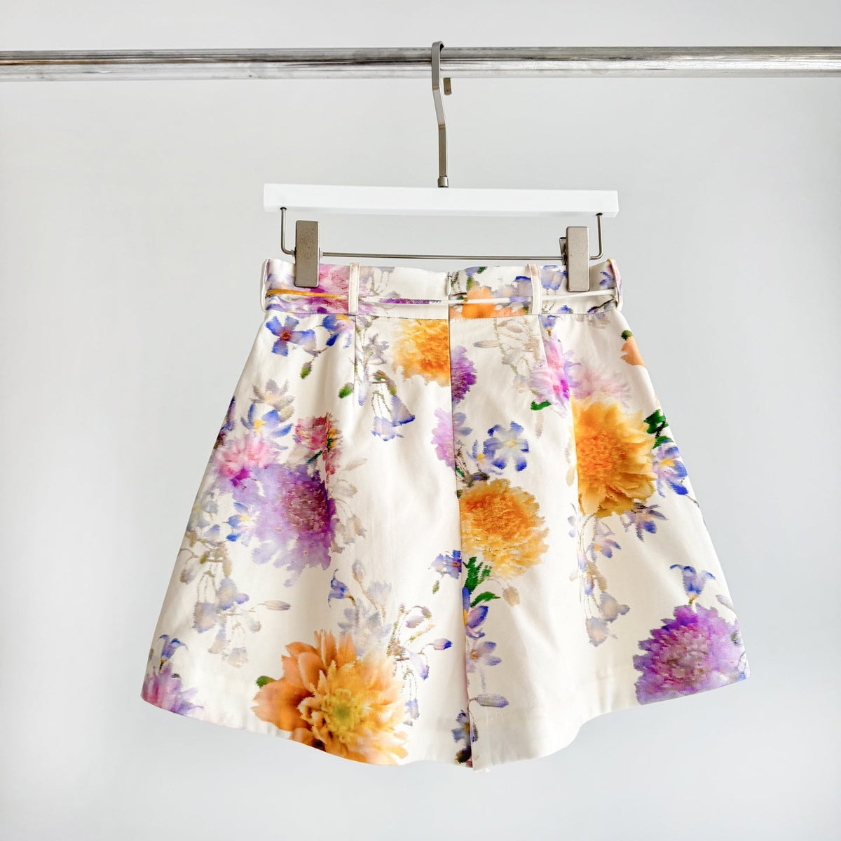 Ruffle Billow Blouse and Shorts Two-Piece Set in Cream Dahlia Collection  Kindred Spirit.