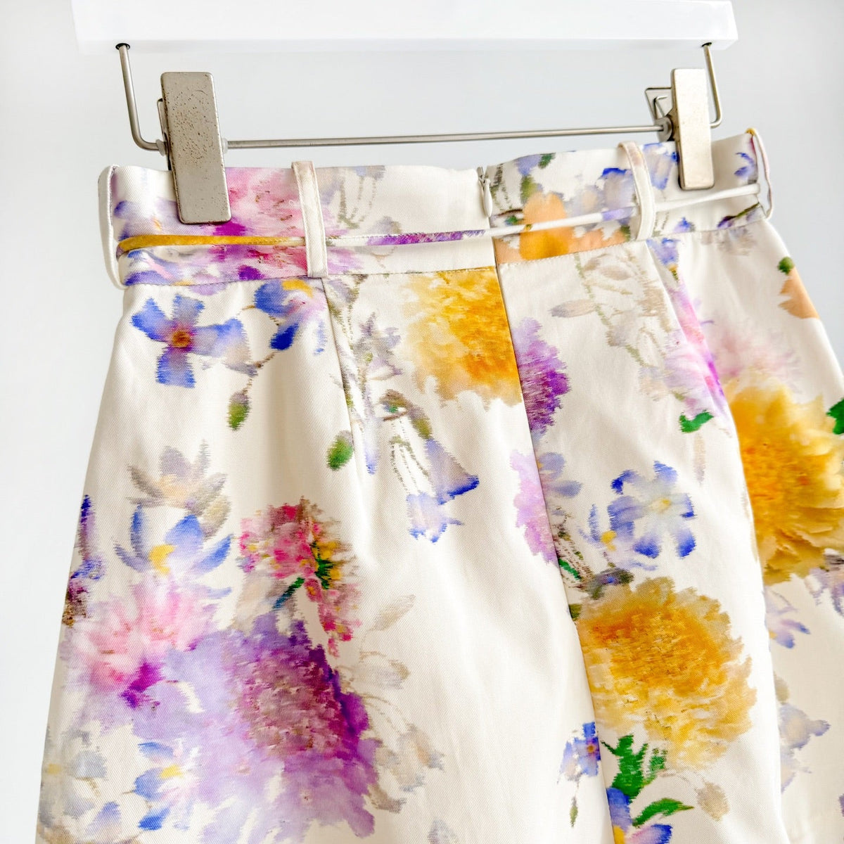 Ruffle Billow Blouse and Shorts Two-Piece Set in Cream Dahlia Collection  Kindred Spirit.