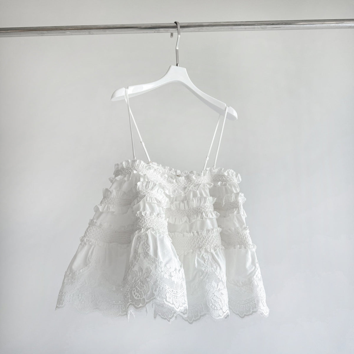 Alchemy Shirred Bandeau in Ivory