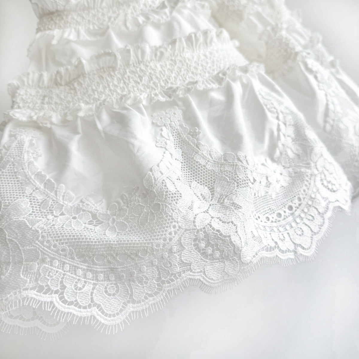 Alchemy Shirred Bandeau in Ivory
