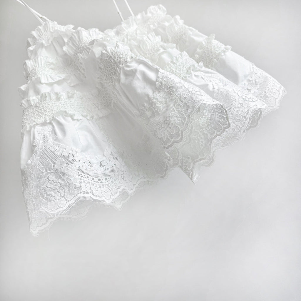 Alchemy Shirred Bandeau in Ivory
