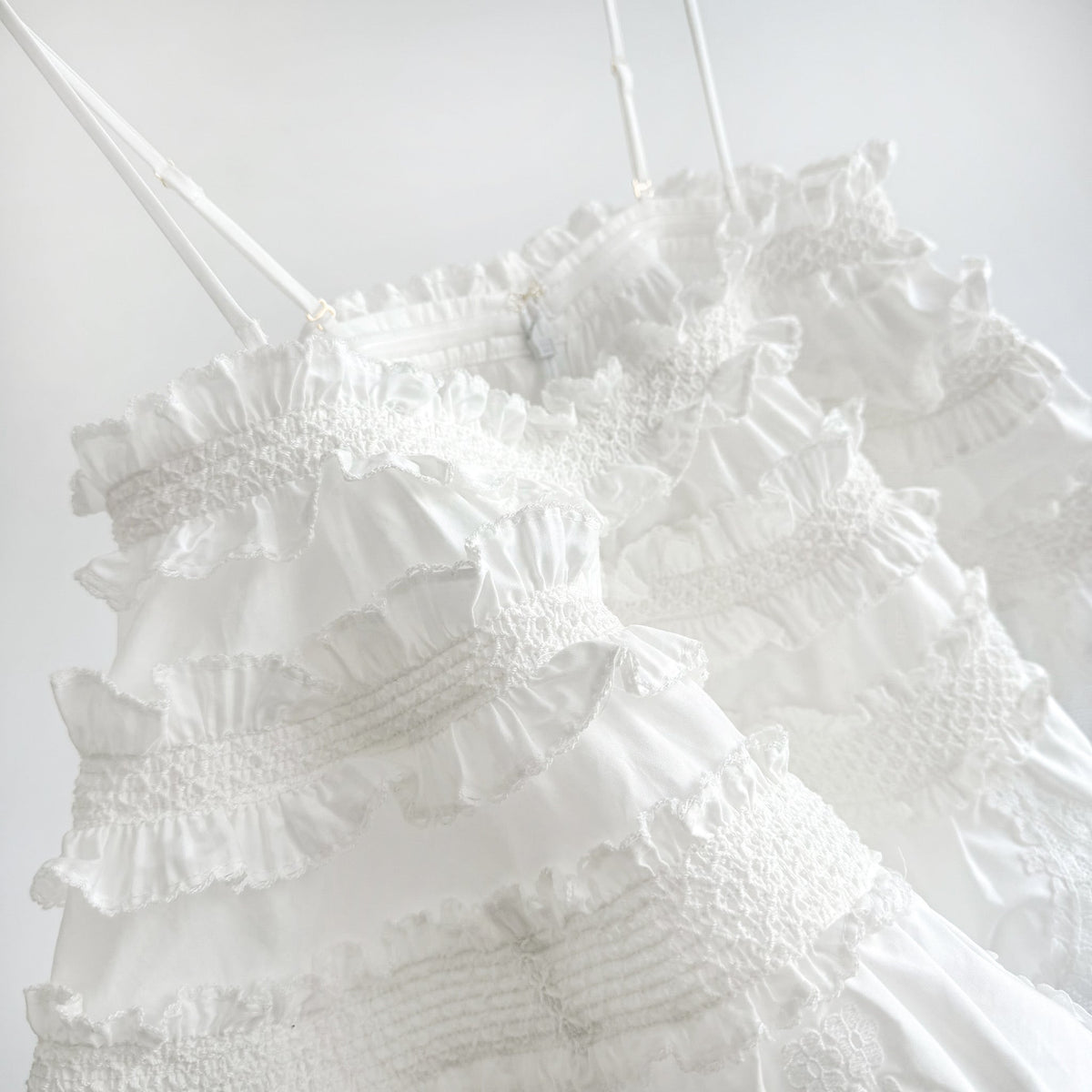 Alchemy Shirred Bandeau in Ivory