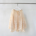 The Hypnotic Tiered Lace Blouse in Cream