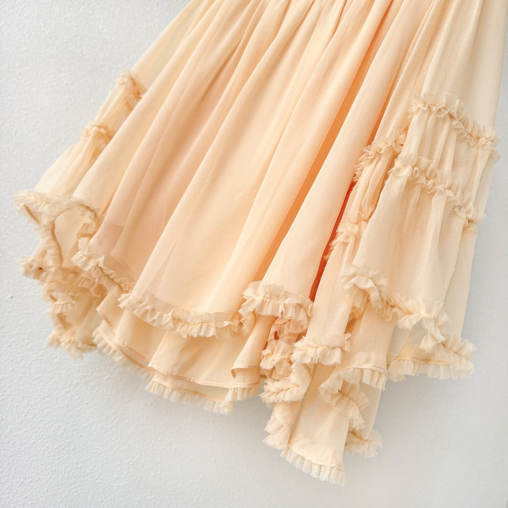 The Rebellion Fray Flutter Blouse in CreamThe Rebellion Fray Flutter Blouse in Cream