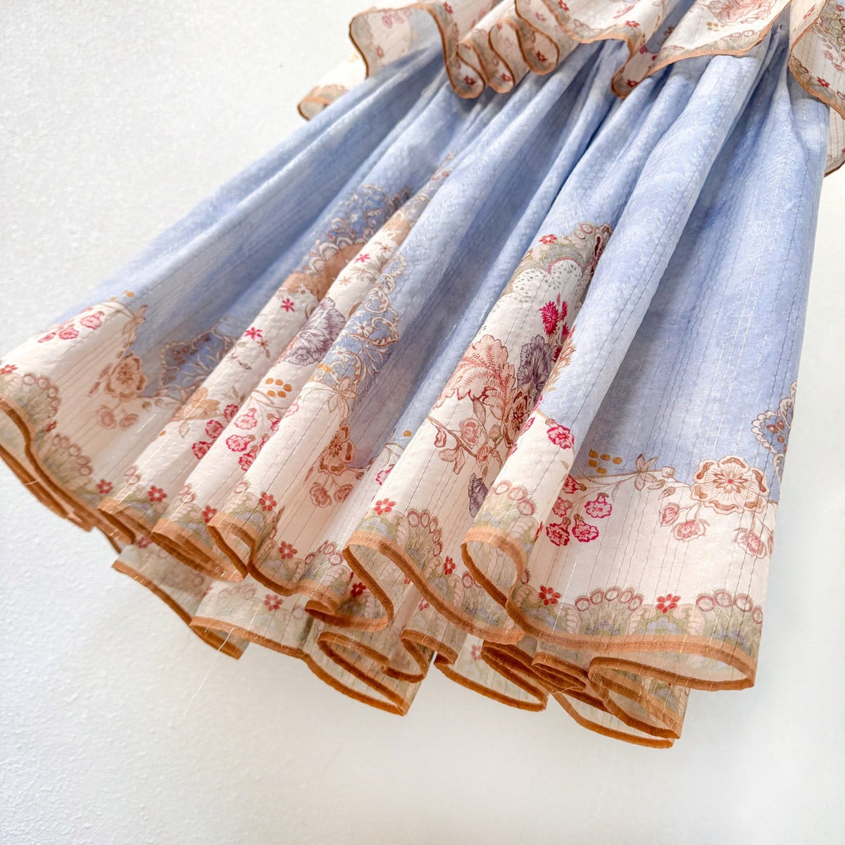 Mediterranean Holiday Floral Paisley Camisole Maxi Dress
