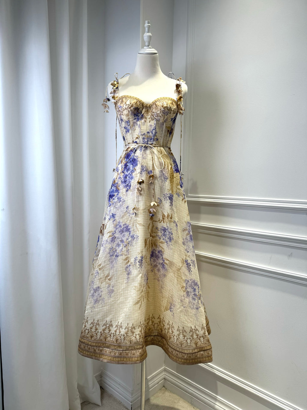 silk and Linen dress