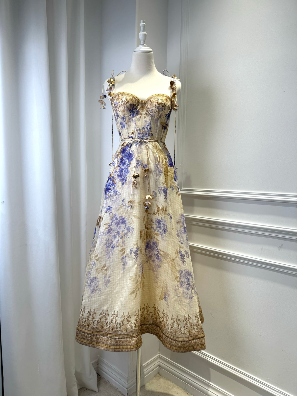 silk and Linen dress
