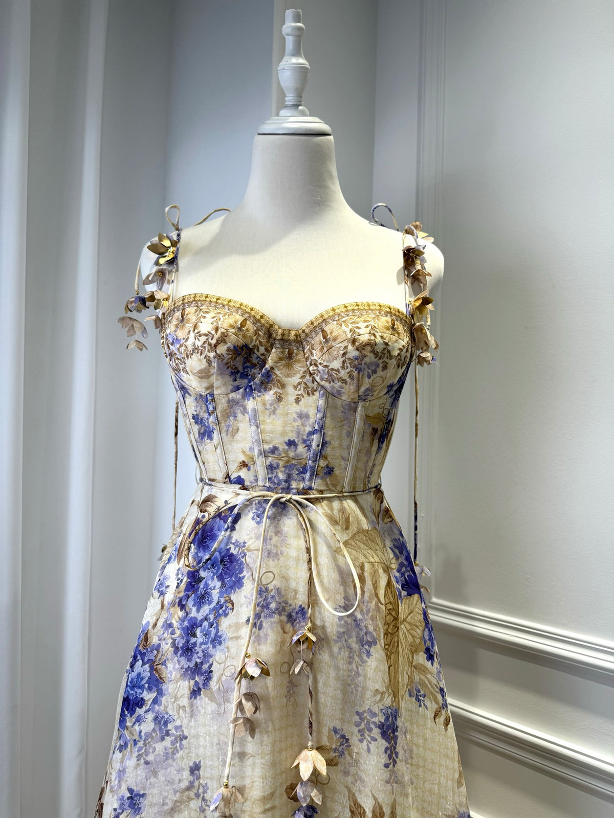 silk and Linen dress