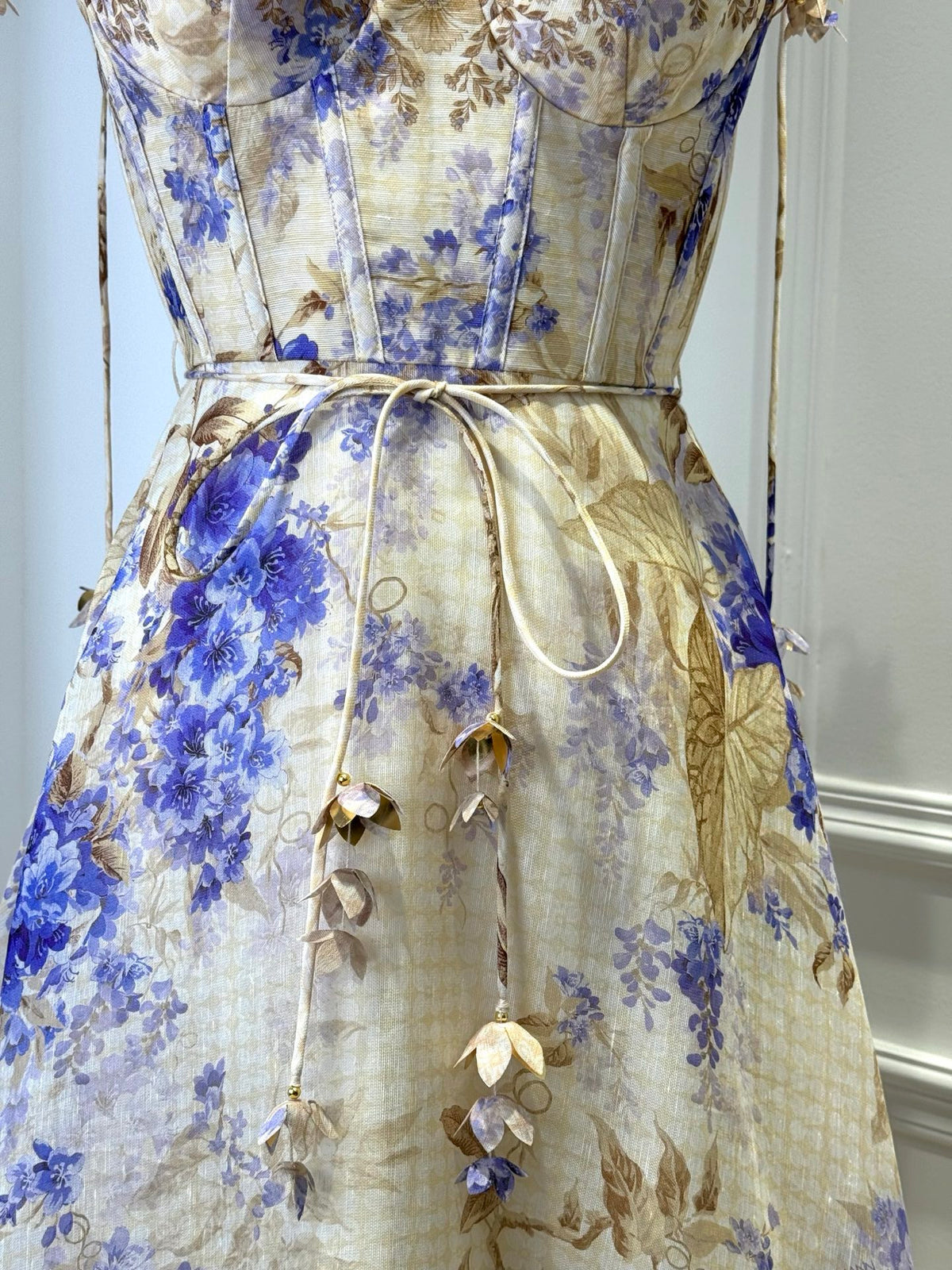 silk and Linen dress