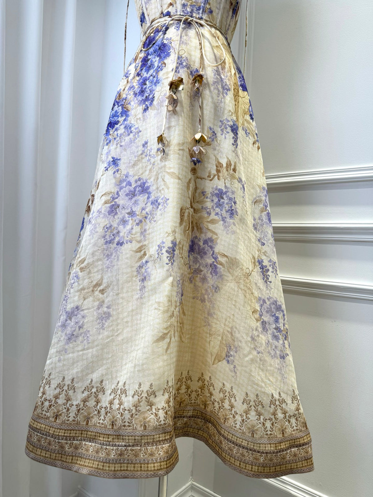 silk and Linen dress