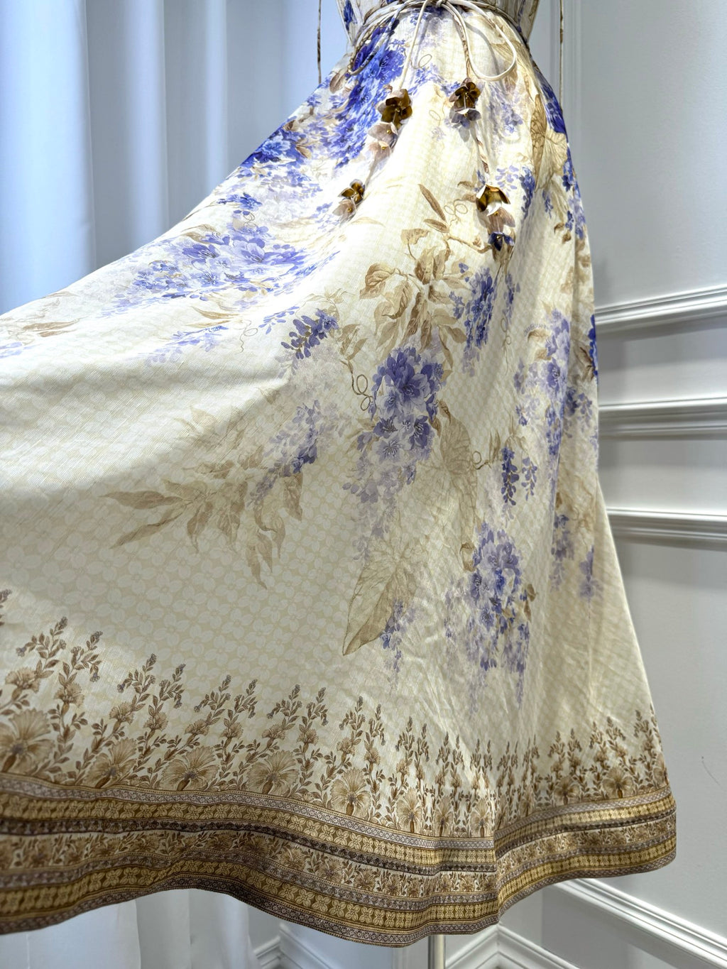 silk and Linen dress