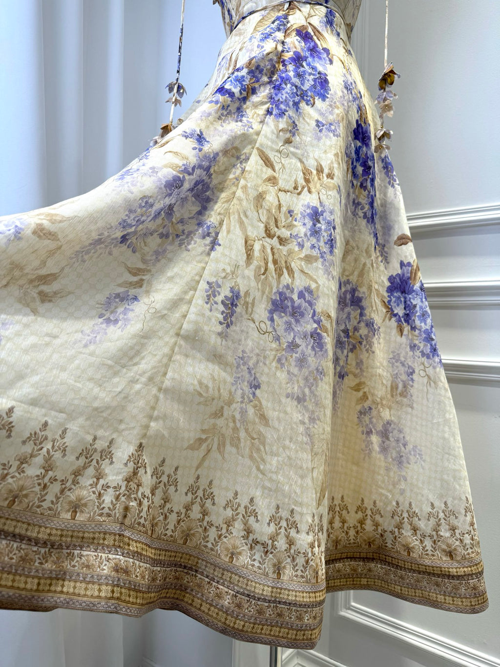 silk and Linen dress
