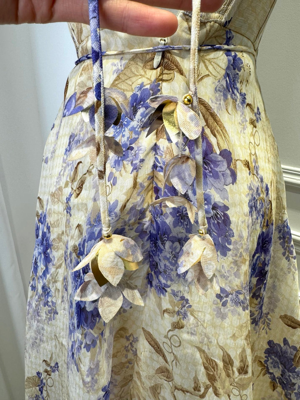 silk and Linen dress